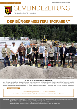 Gemeindezeitung Juli 2023